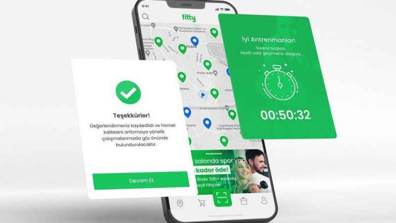 Spor salonu üyeliklerine dijital yöntem