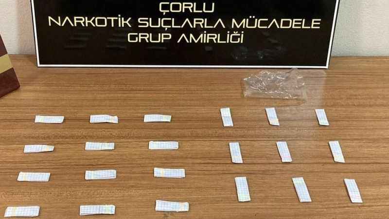 Tekirdağ’da uyuşturucu operasyonları: 4 gözaltı