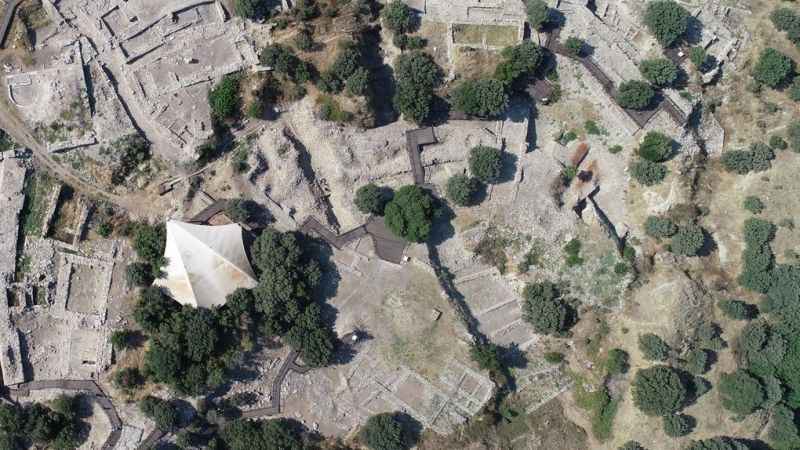 Yabancı turistleri Troya’ya çekiyor