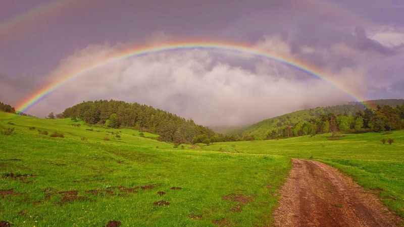 İsviçre Alpleri değil Amasya yaylaları