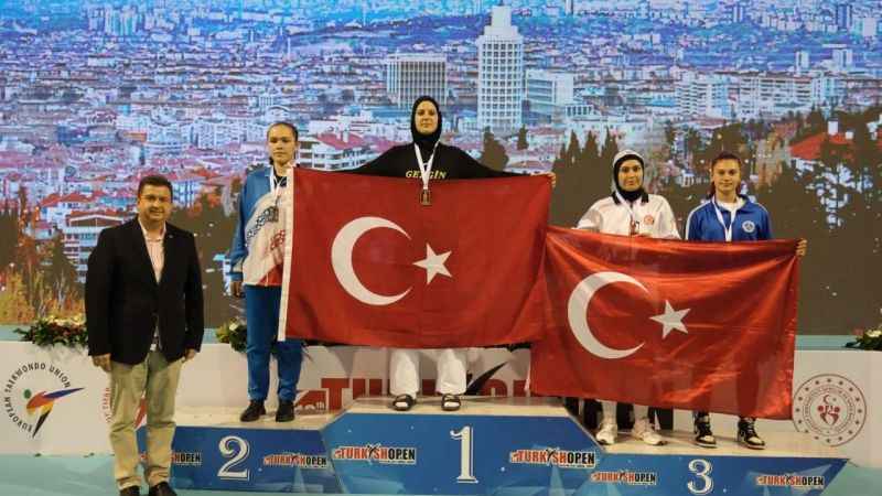 10. Uluslararası Türkiye Taekwondo Turnuvası’nda Milli Takım seçmesine ismini yazdırdı