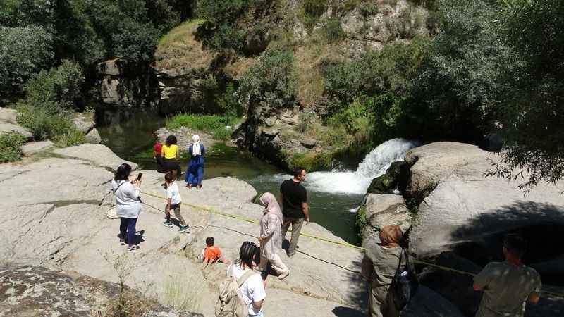 Ihlara kanyon vadisine ziyaretçi akını