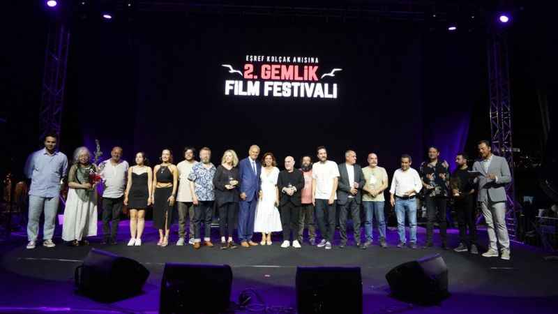 Gemlik Film Festivali'nde ödül töreni