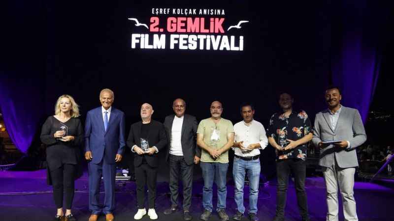 Gemlik Film Festivali'nde ödül töreni