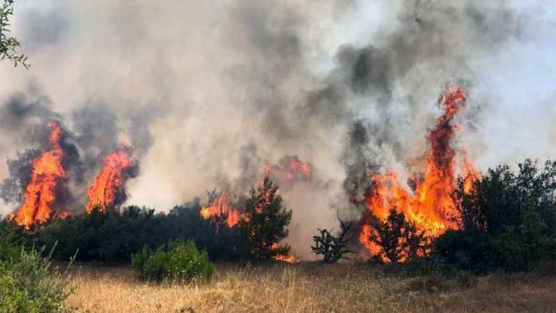 Valilikten sıcak ve yangın uyarısı
