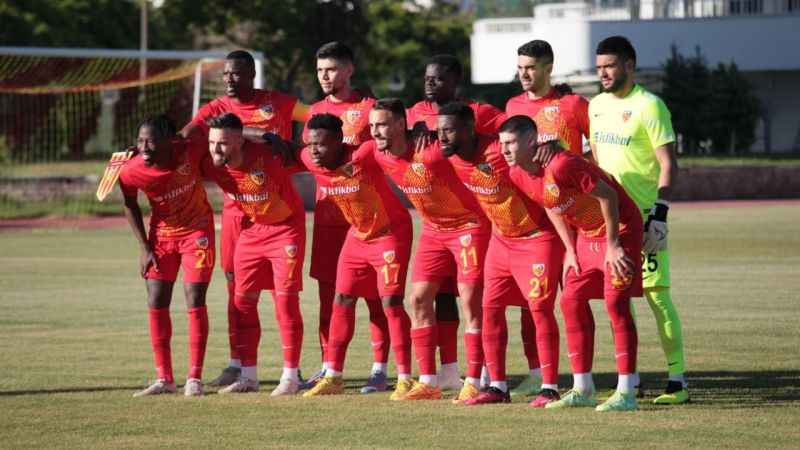 Kayserispor ikinci hazırlık maçına çıkıyor