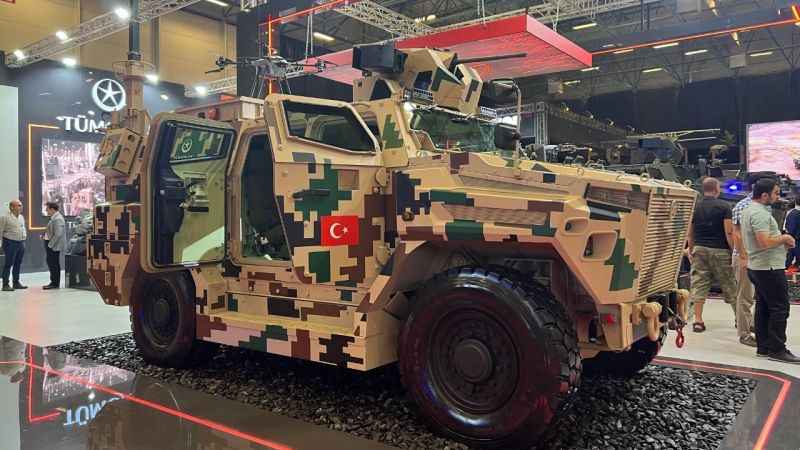 Pusat, IDEF’te sergileniyor