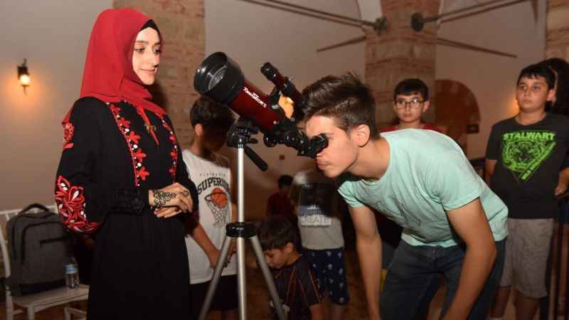 Yıldırım’da gökyüzüne keyifli yolculuk