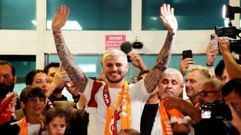 Mauro Icardi, İstanbul’a geldi