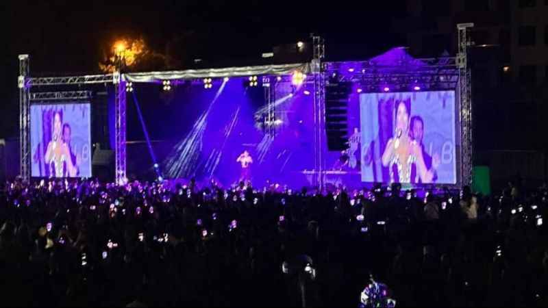 Hande Yener Mestanlılar Buluşması'nda komşuda sahne aldı