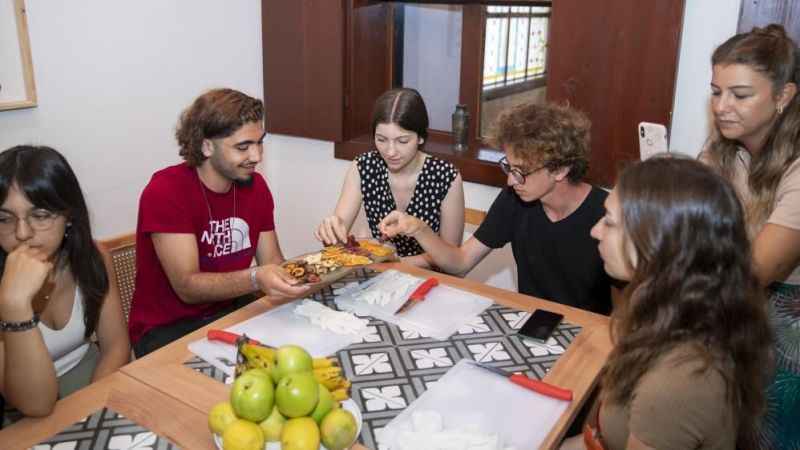 Alman öğrenciler Mersin'i tanıyor