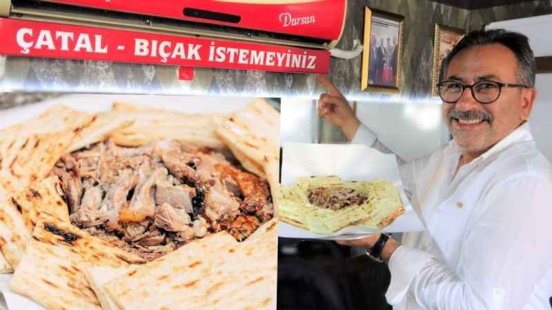 Bu restoranda çatal bıçak kullanmak yasak