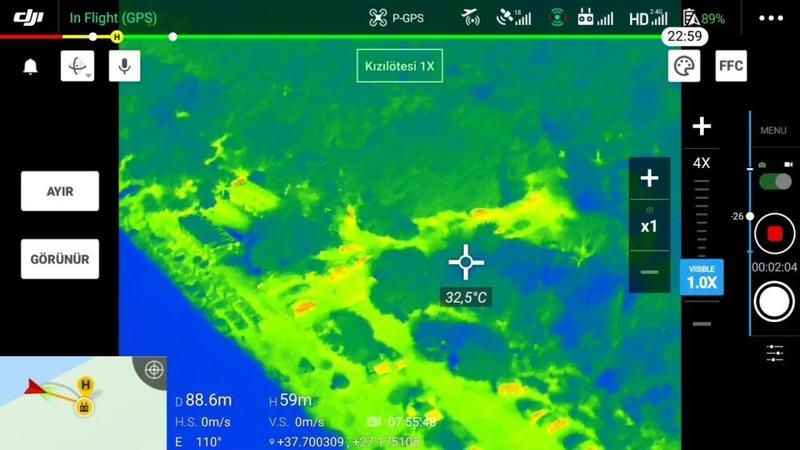 Milli park dronlar ile korunuyor