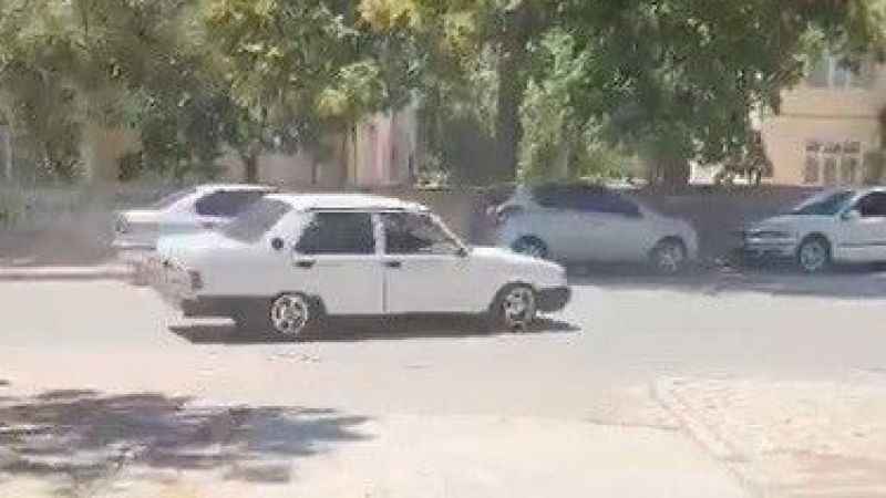 Sokak ortasında drift atan ehliyetsiz sürücüye 28 bin 532 lira ceza