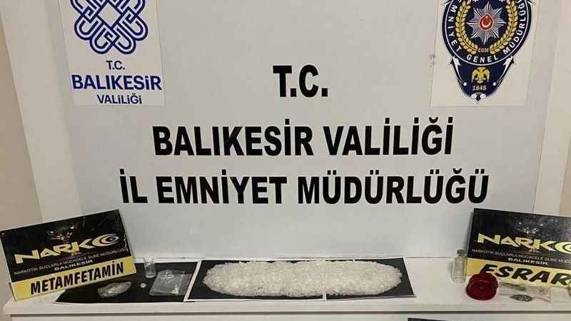 Balıkesir'de uyuşturucu operasyonu: 87 gözaltı