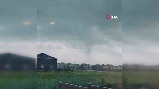 Kanada’da hortum: 125 ev hasar gördü