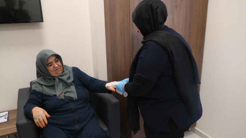 Vefahane Yaşlı Merkezi'nde muhtaçlara şefkat eli