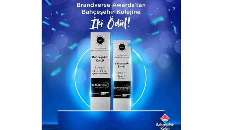 Brandverse Awards’tan Bahçeşehir Koleji’ne İki Ödül Birden