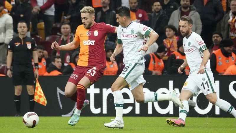 Sarı kart gören Barış Alper Yılmaz cezalı duruma düştü