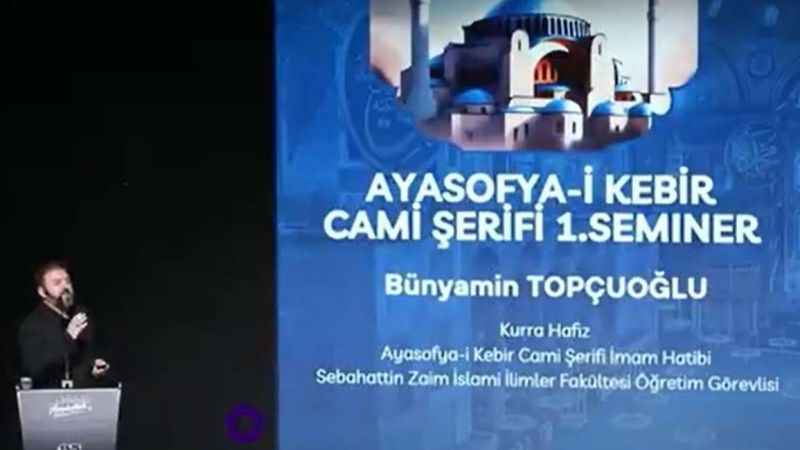 Başakşehir'de Ayasofya-i Kebir Camii anlatıldı