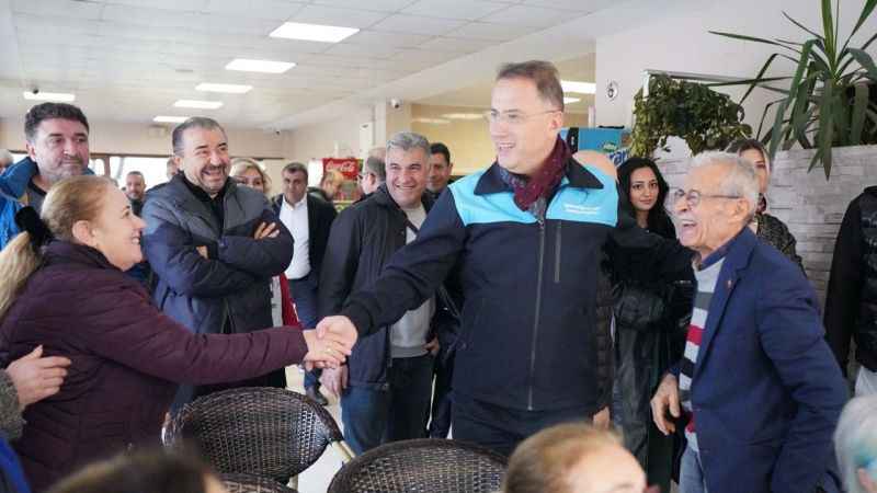 Beylikdüzü'nde mahalle komşularıyla dayanışma