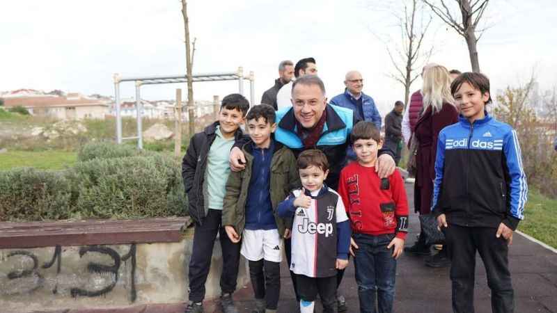 Beylikdüzü'nde mahalle komşularıyla dayanışma