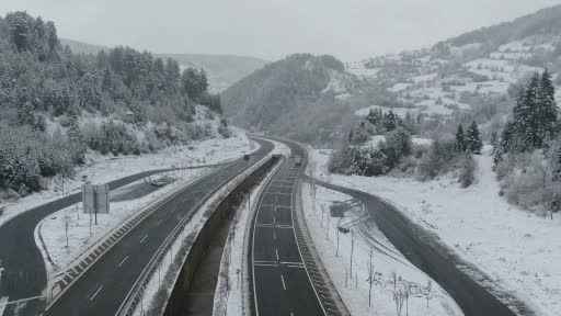Ilgaz Dağı'nda yoğun kar yağışı sürüyor
