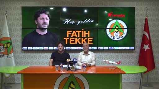 Alanyaspor'da Fatih Tekke dönemi