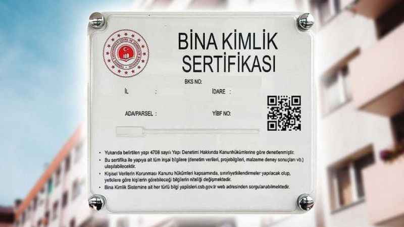 Bina Kimlik Sistemi hayata geçirildi