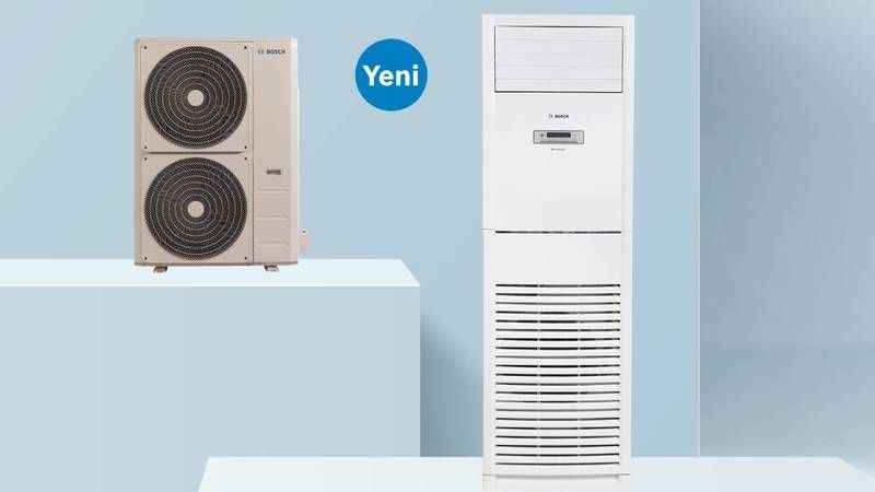 Geniş alanlarda mükemmel iklim Bosch Climate 5000L F Salon Tipi Klima pazara sunuldu 