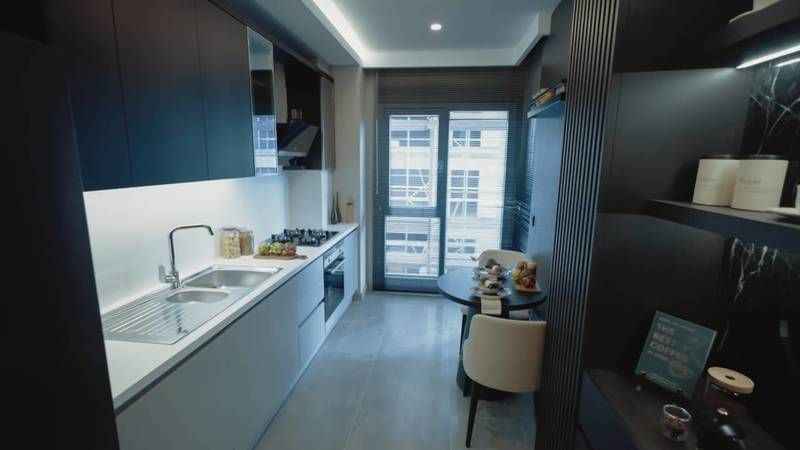 BOSS4 İnşaat'ın 'Alya Konutları Merkezefendi Projesi'nin örnek dairesi hazır