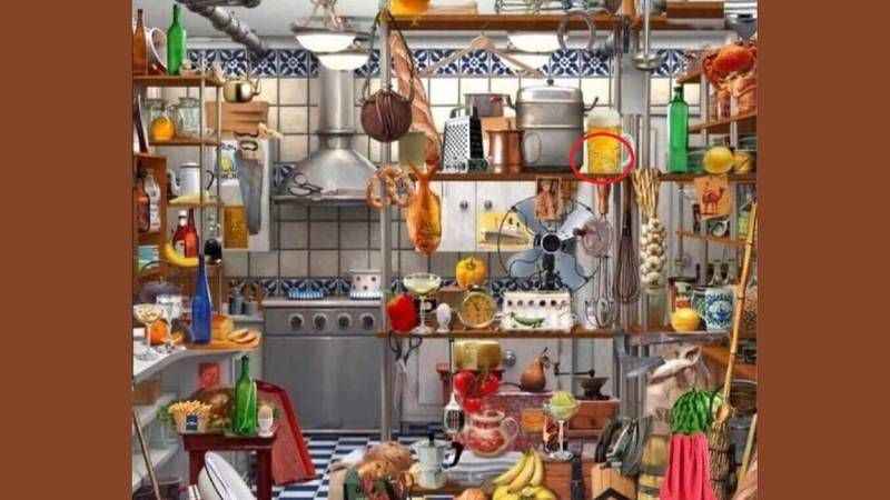 Bu mutfak karman çorman... Curcunanın içerisinde anahtarı bulabilir misiniz?