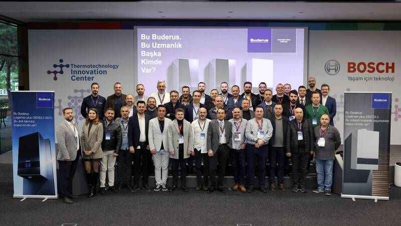 Buderus 30 iş ortağını Manisa fabrikasında ağırladı