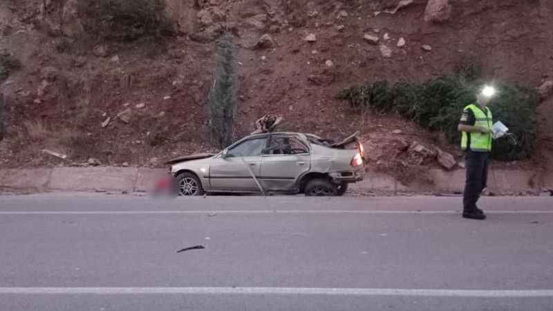 Burdur'daki kazada iki kişi hayatını kaybetti