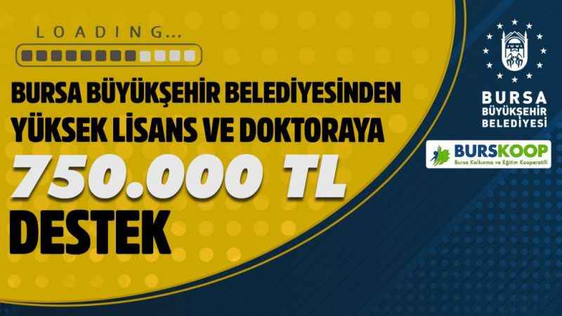 Bursa Büyükşehir genç akademisyenlere yatırım yapıyor