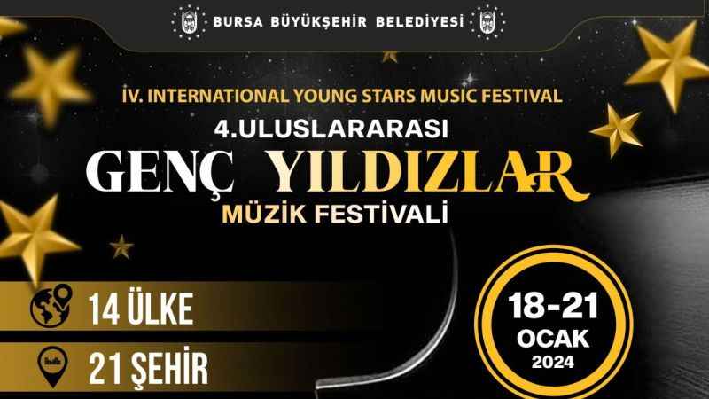 Dünyanın Genç Müzik Yıldızları Bursa'da buluşuyor!