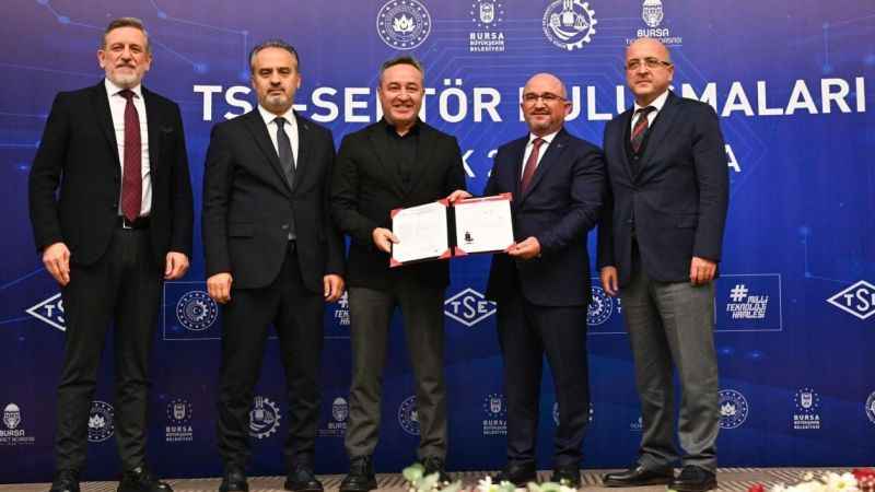 Bursa Büyükşehir'e Yenilikçi Yönetim Sistemi Belgesi