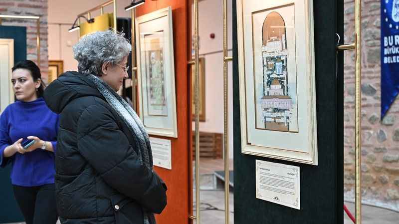 Minyatürlerle Bursa Sergisi büyük beğeni topladı