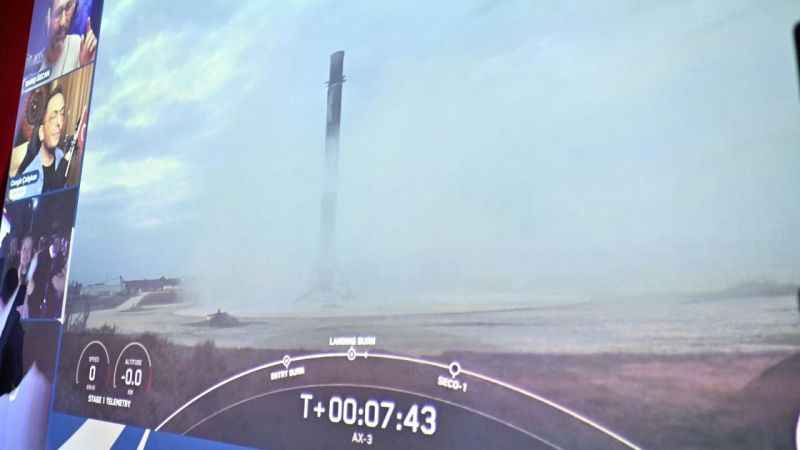 SpaceX ile uzay yolculuğu Bursa'da heyecanla izlendi
