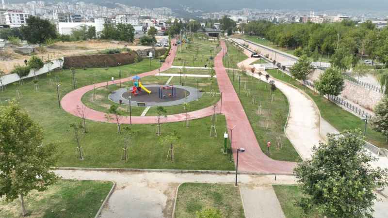 Bursa, yeni yeşil alanlarla nefes alıyor