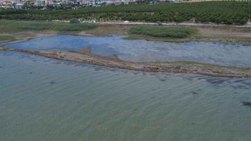 Büyükçekmece Gölü kuruyor