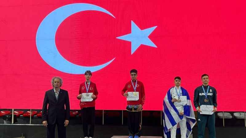 Ümraniyeli sporcular Avrupa’da yıldızlaştı