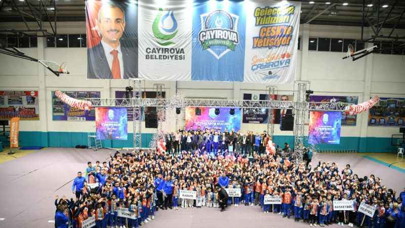 Çayırova sporcuları 2023'te 561 madalya ve 50 kupa kazandı!