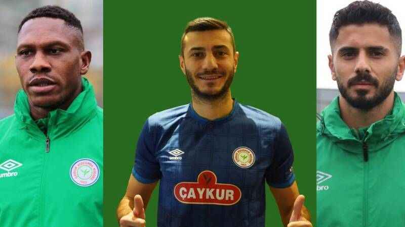  Çaykur Rizespor Alberk Koç, John Mary ve Sinan Osmanoğlu ile yollarını ayırdı