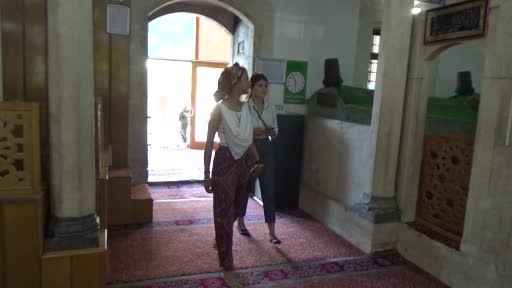 İspanya'dan Kudüs'e yürüyen Carlota Salazar Karaman'da mola verdi