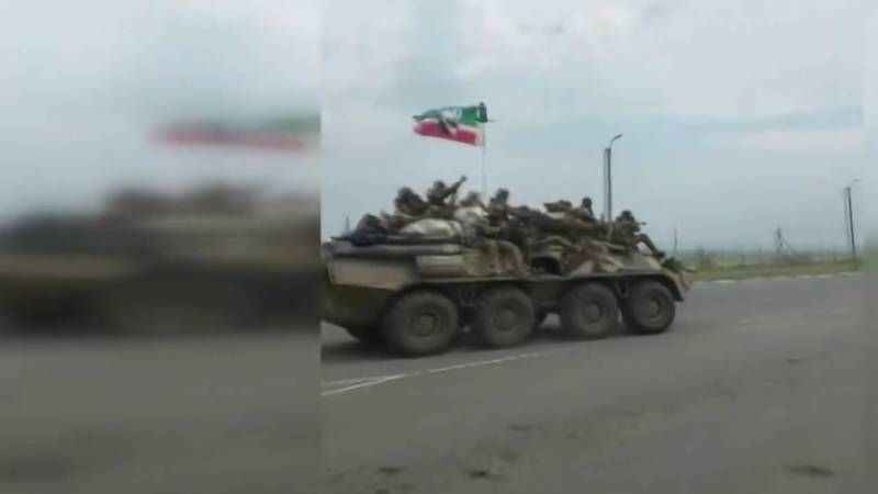 Çeçen birlikler Rostov’a ulaştı