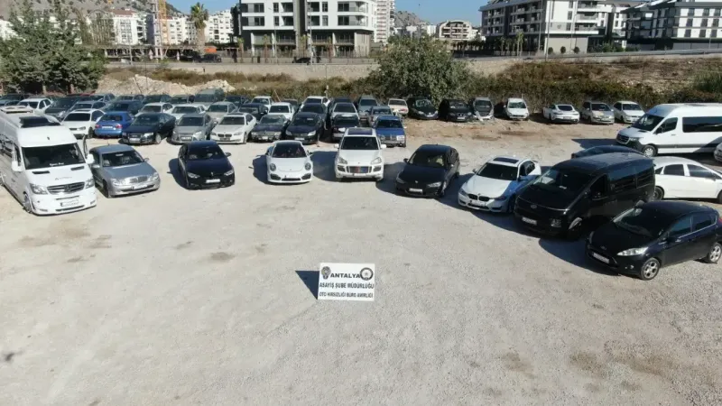 Change çetesine operasyon! 9 araç ele geçirildi