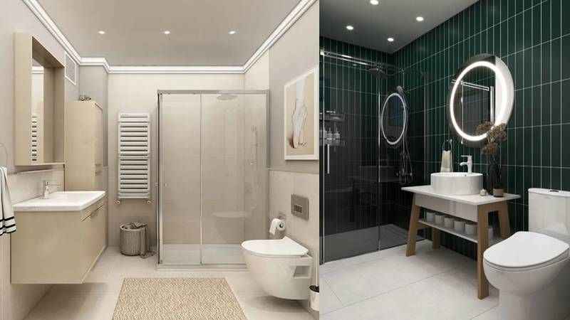 Decoverse mimarlarından her banyoya uygun hazır banyo paketleri 