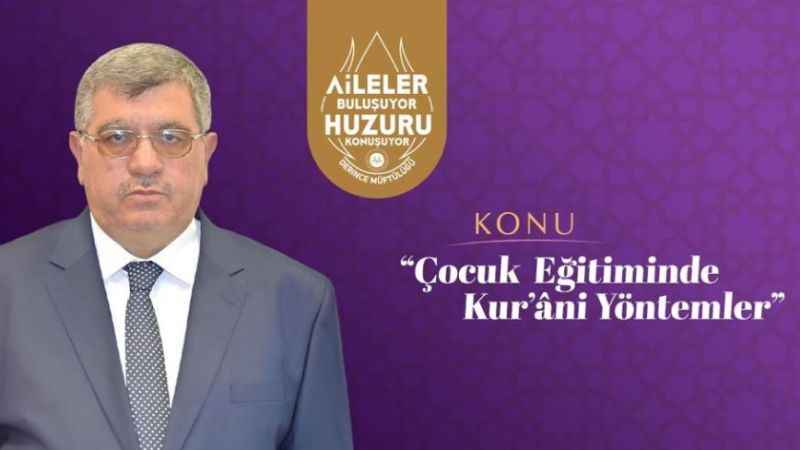 Derince'de konferans: Çocuk Eğitiminde Kur'ani Yöntemler