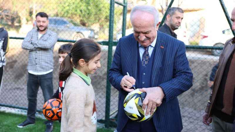 Derince'ye yeni bir spor alanı kazandırıldı